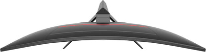 LC-POWER LC-M32QC 32 Zoll QHD Curved Monitor, 2560 x 1440, 180 Hz, 1 ms MPRT, AMD FreeSync, 3500:1, 1500R, 16:9, VA Panel, 122,1% sRGB, 93,6% DCI-P3, Schwarz