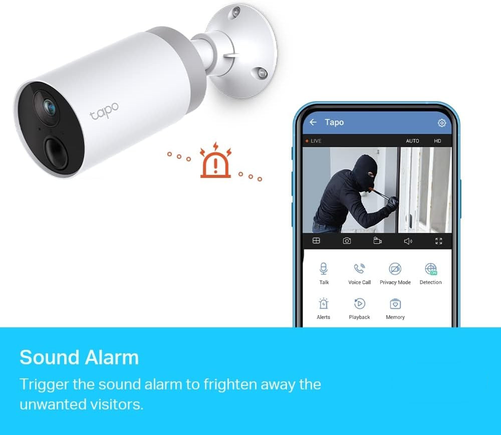 Bewakingscamera – Beveiligingscamera – Buitencamera – Draadloze Camera – Camera Set – 1080p Full HD – 180 Dagen Batterijduur