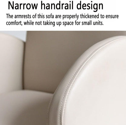 Armchair Chair,Leather Chair Lounge Recliners Wingback Comfy High Back Recliner Nursing Reading For Small Spaces Bedrooms Living Room