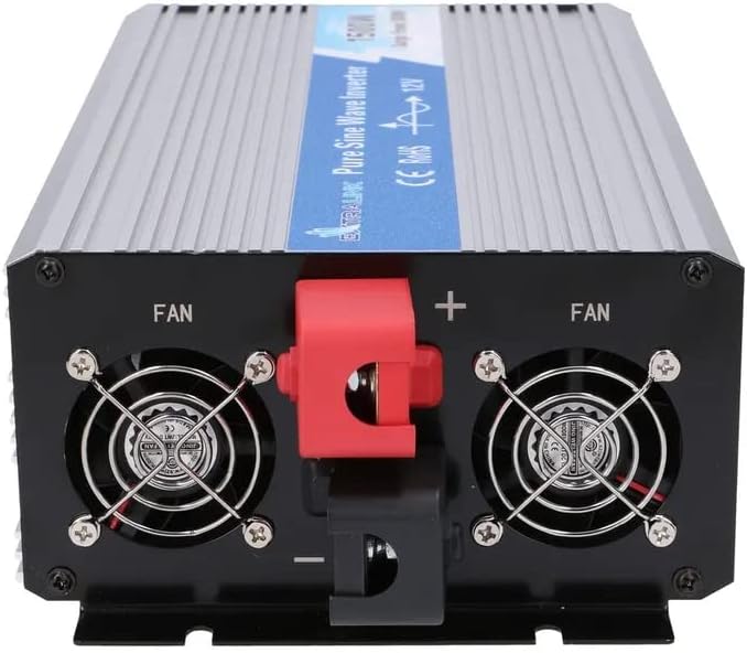 EXTRALINK OPIM - 1500 W Spanningsomvormer 12 V 230 V Zuivere Sinus Stroomomvormer Voor Auto, Camper en Voertuigen