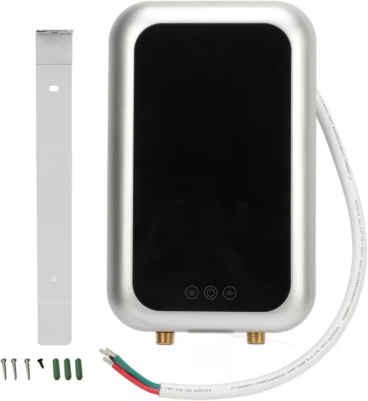 9KW Elektrische Tankless Doorstroomverwarmer, Automatische Constante Temperatuur Mini-warmwaterverwarmer met Scherm voor Thuiskeuken en Badkamer