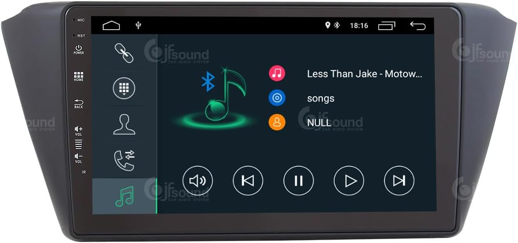 Autoradio Skoda Fabia 2015 – Multimedia Systeem – Navigatie Unit – Touchscreen Radio – Inbouw Autoradio – 9 Inch Scherm – Bluetooth & Carplay Connectivity