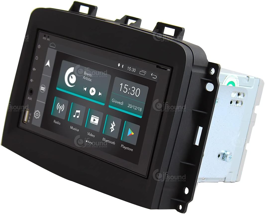 Specifieke autoradio voor Fiat 500L restyling Android GPS Bluetooth WiFi USB DAB+ Touchscreen 6.2" 4core Carplay AndroidAuto
