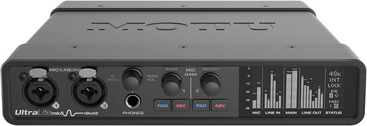 MOTU - UltraLite-mk5 18x22 USB-audio-interface