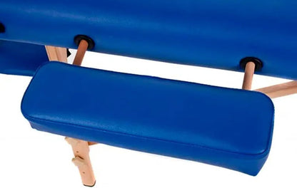 Massagetafel – Massagebank – Behandelbank – Behandeltafel – Fysiotherapiebank – Opvouwbaar En In Hoogte Verstelbaar – 186 x 66 cm – Zwart Kunstleer