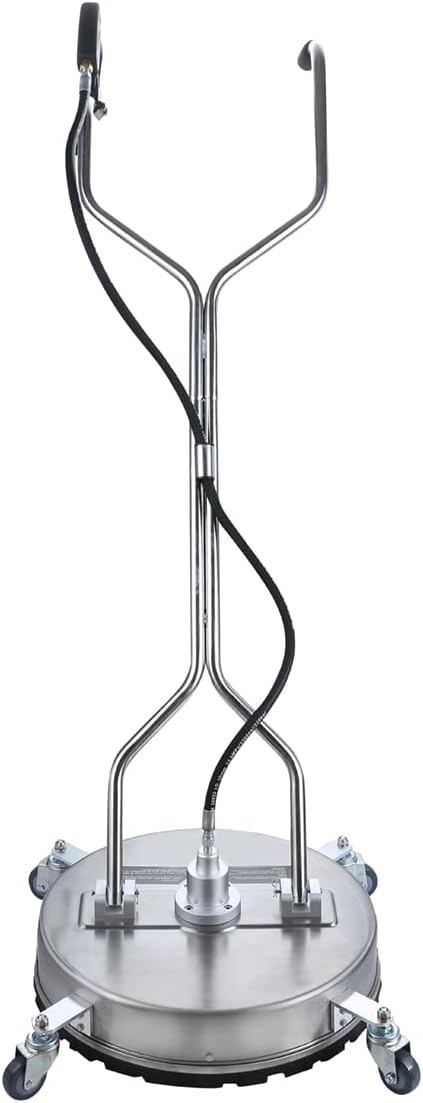 Hogedrukreiniger Oppervlaktereiniger – Vloerreiniger – Terrasreiniger – Opritreiniger – Schoonmaakborstel – Roestvrijstalen Behuizing – 50,8 cm Reinigingsoppervlak – 4500 PSI Werkdruk