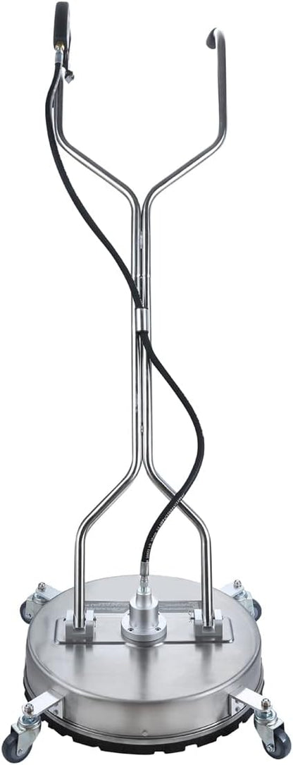 Hogedrukreiniger Oppervlaktereiniger – Vloerreiniger – Terrasreiniger – Opritreiniger – Schoonmaakborstel – Roestvrijstalen Behuizing – 50,8 cm Reinigingsoppervlak – 4500 PSI Werkdruk