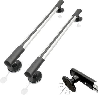Magnetisme Dakbagagedrager voor auto's, universele aluminium dakdragers, in lengte verstelbaar, voor kajak, surfplank, kano, snowboard, paddle board (2 stuks, 100-115 cm)