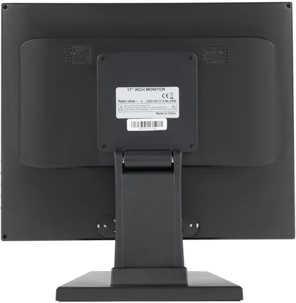 Portable monitor | mobile monitor | touchscreen | 17 inch touchscreen monitor | 1280x1024 resolution | resistive 4-wire | USB/VGA connection | For POS/cash register/hospitality | incl. pen & power - QUORE