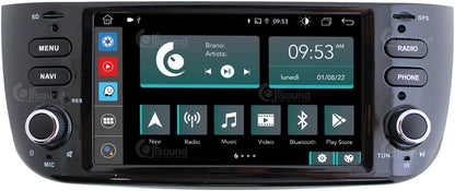 Autoradio Fiat Punto Evo – Multimedia Systeem – Navigatie Radio – Android Auto – CarPlay – 6,2 Inch Touchscreen – 8-Core Processor – DAB+ Radio