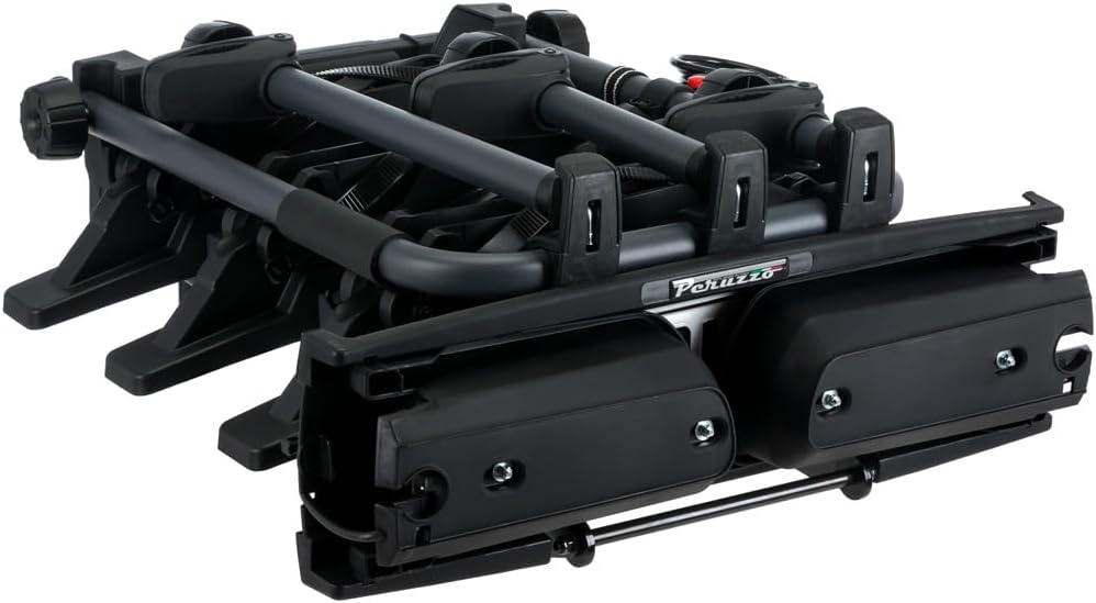 Peruzzo Pure Instinct Tow Ball Fietsdrager, Houtskoolgrijs, 3 Fietsen