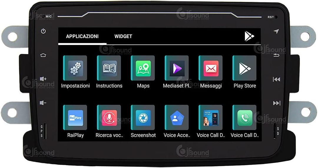 Autoradio Dacia Duster – Android Radio – Navigatiesysteem – Inbouwradio – Multimedia Speler – 7" Touchscreen – Bluetooth & WiFi Connectivity