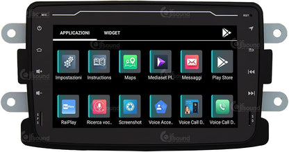 Autoradio Dacia Duster – Android Radio – Navigatiesysteem – Inbouwradio – Multimedia Speler – 7" Touchscreen – Bluetooth & WiFi Connectivity
