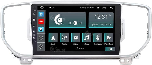 Autoradio Kia Sportage – Multimedia Systeem – Navigatiesysteem – Draadloze Audio – Achteruitrijcamera – 9" Touchscreen – Android 8-Core Processor
