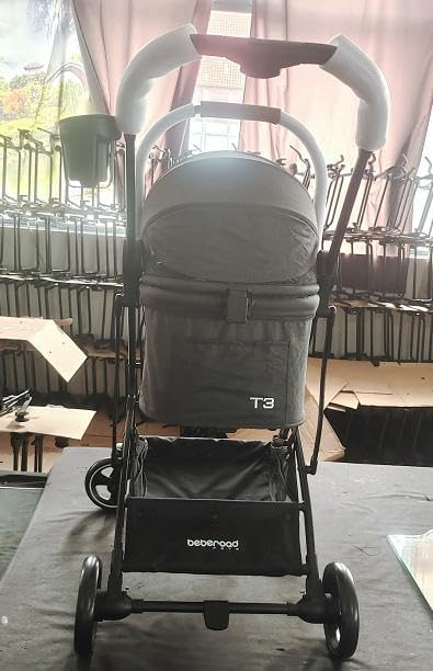 T3 Huisdierwagen, 3-in-1 hond en kat, kinderwagen voor kleine middelgrote honden en katten, opvouwbare lichte puppywagen, huisdiergear, reizen, hondenwagen (groen)