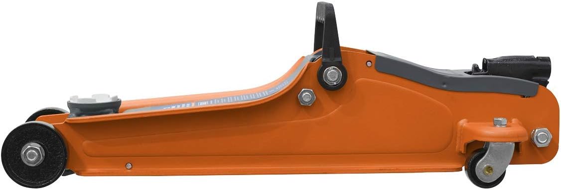 Sealey 2 Ton Trolley Jack, Car Jack, Laag Profiel Kort Chassis - Oranje - 1020LEO