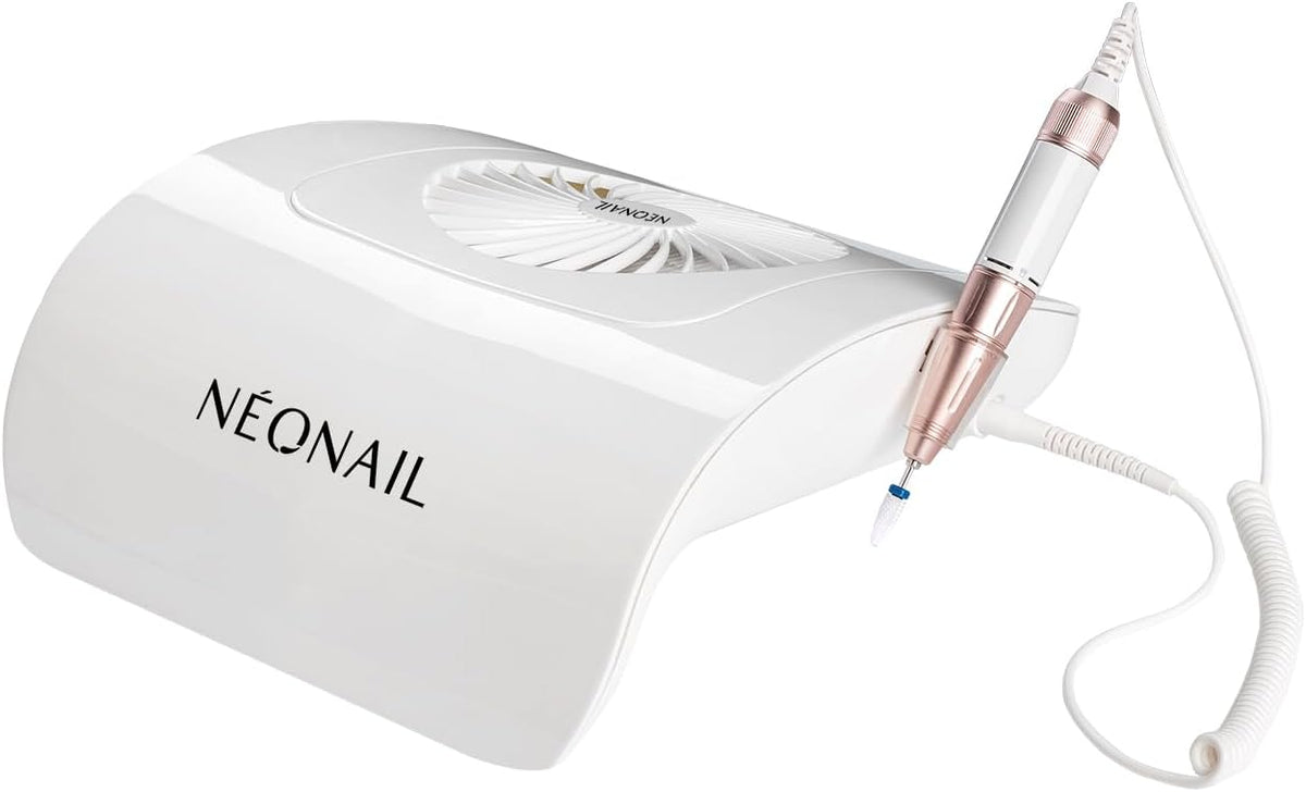 Nagelfrees met Stofafzuiger – Elektrische nagelvijl, manicure apparaat, pedicure frees, nagelboor – Oplaadbare batterij – Tot 3000 RPM met ingebouwd vacuümsysteem