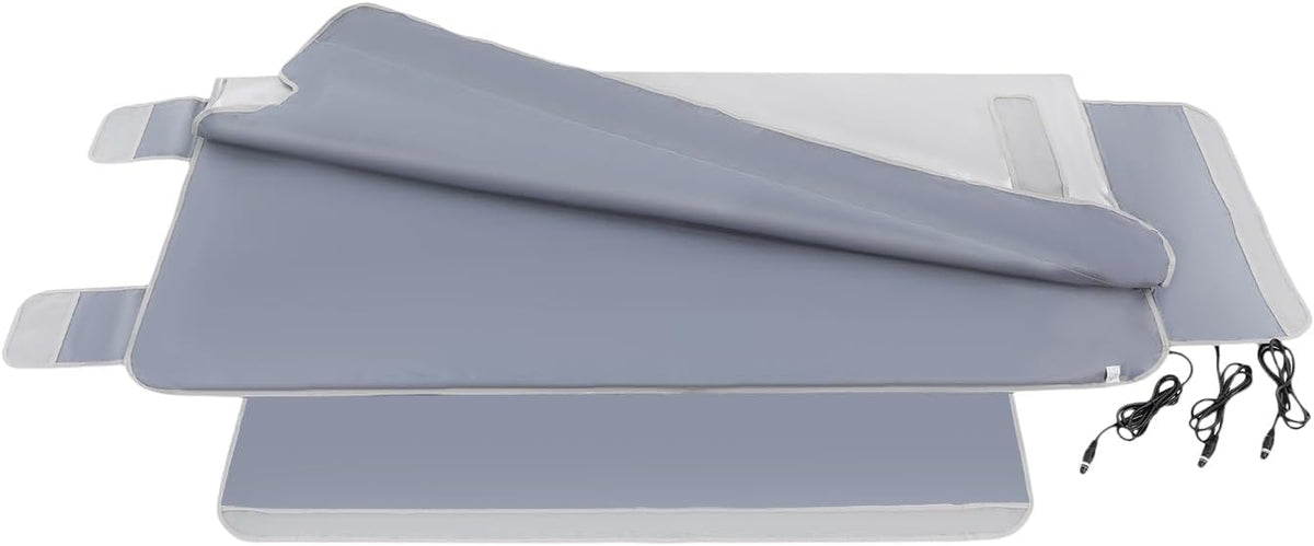 Infrarood Saunadeken – Warmtedeken – Sauna Deken – Infrarooddeken – Gewichtsverlies Deken – 600W Vermogen – Instelbare Temperatuur 35-80°C Met Timer 90 Minuten - QUORE