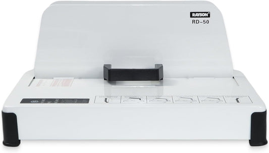 RAYSON RD-50 Thermische Bindmachine - Bindt tot 480 A4-pagina's in één keer, Max. 50mm dikte, 3 Verwarmingsniveaus
