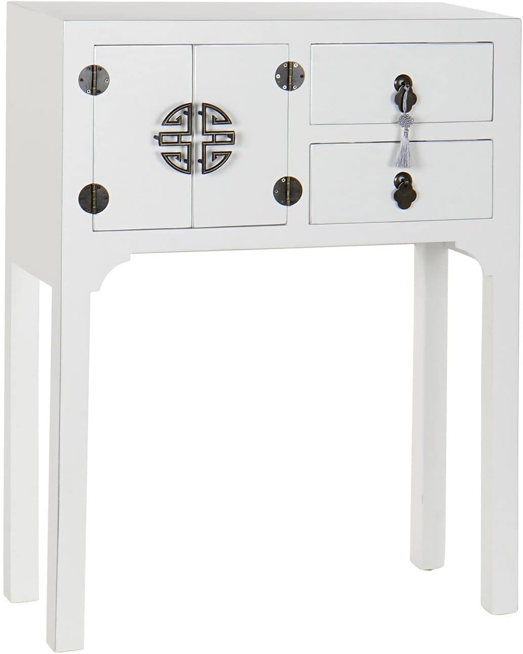 DRW Console sparren 63 x 26 x 83 Oosters wit