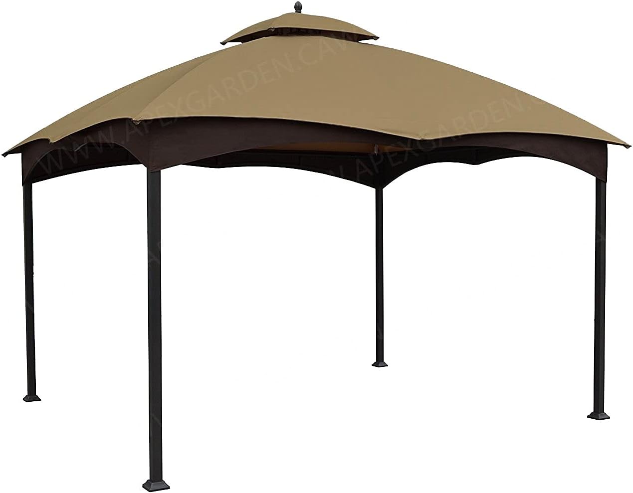 Allen + Roth Gazebo Beige Vervanging Luifel Top Model # GF-12S004BTO