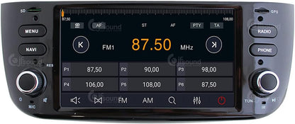 Autoradio Fiat Punto Evo – Multimedia Systeem – Navigatie Radio – Android Auto – CarPlay – 6,2 Inch Touchscreen – 8-Core Processor – DAB+ Radio