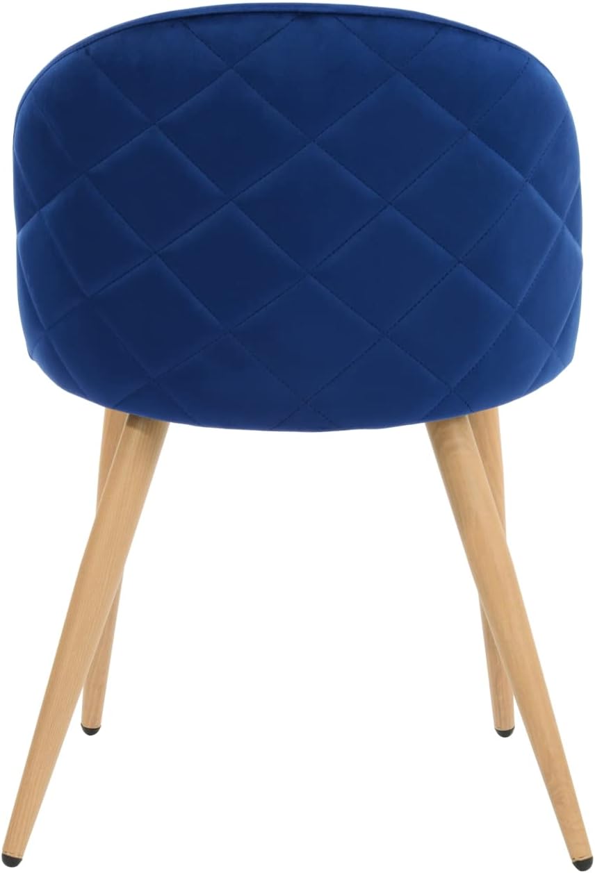 HOMYLIN Eetkamerstoel, fluweel, 56x50x79cm