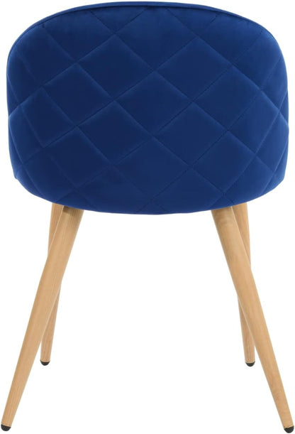 HOMYLIN Eetkamerstoel, fluweel, 56x50x79cm