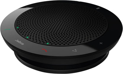 Jabra Speak 410 Speakerphone – Unified Communications-geoptimaliseerde Draagbare Conferentiespeaker met USB – Plug-en-Play-verbinding met Computers