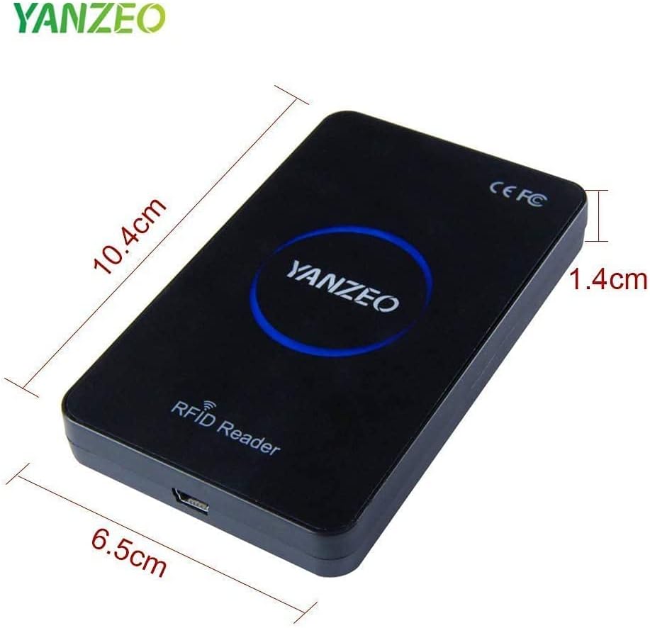 Yanzeo SR360 865Mhz ~ 915 Mhz Desktop UHF RFID Kaartlezer Writer Toegangscontrole Systeem POS Warehousing met Toetsenbord Emulatie Output