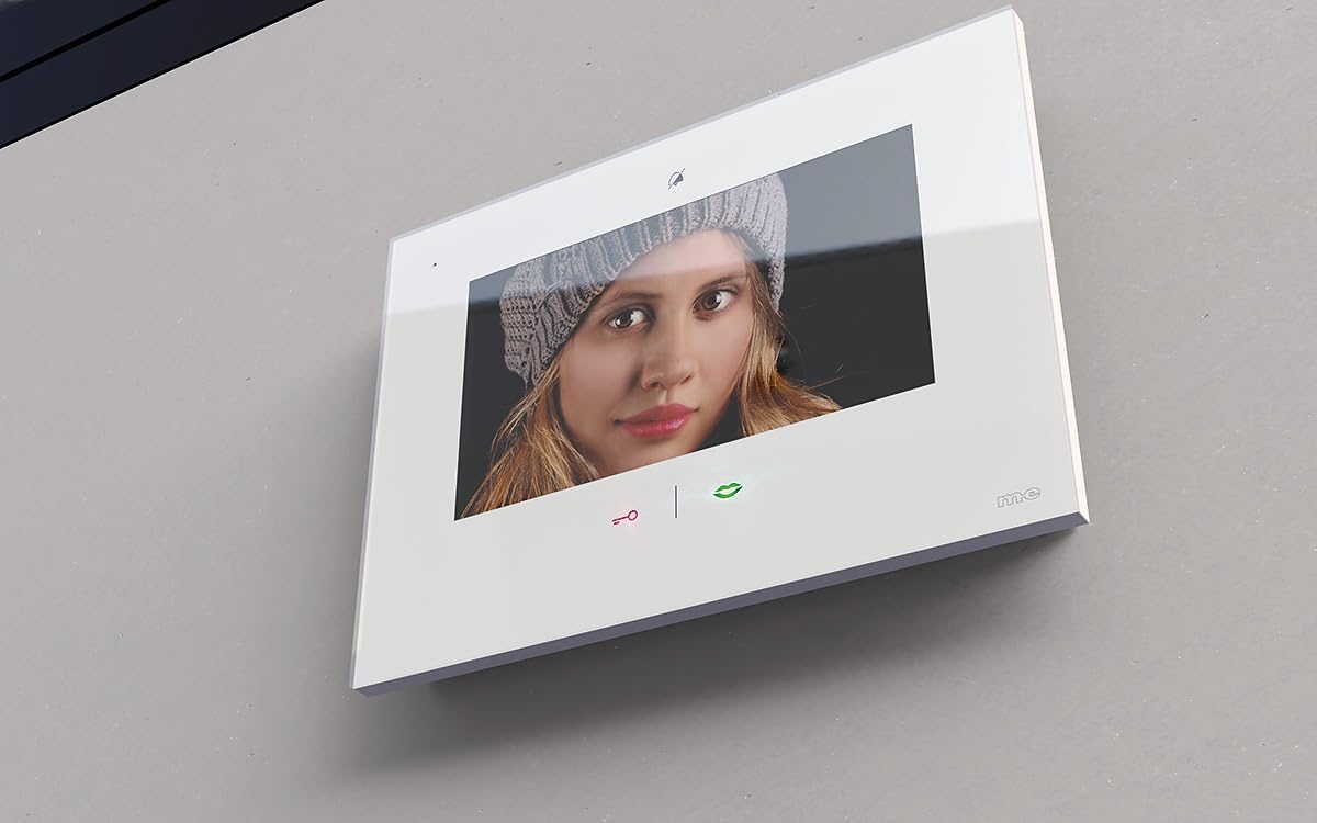 m-e modern-electronics 41269 video-intercom WLAN, draadloze binnenunit wit