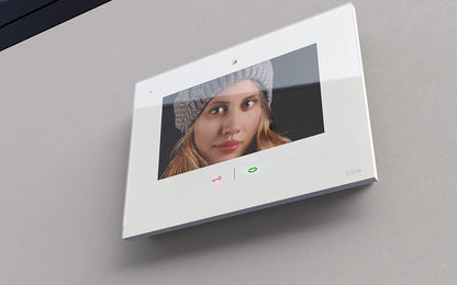 m-e modern-electronics 41269 video-intercom WLAN, draadloze binnenunit wit