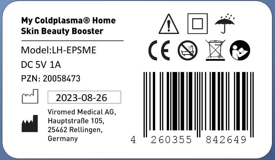 Koud Plasma Apparaat – Plasma Apparaat – Huidverzorgingsapparaat – Gezichtsapparaat – Skincare Apparaat – Voor Thuisgebruik – DBD-Plasmatechnologie – Minimaal 120 Minuten Batterijduur