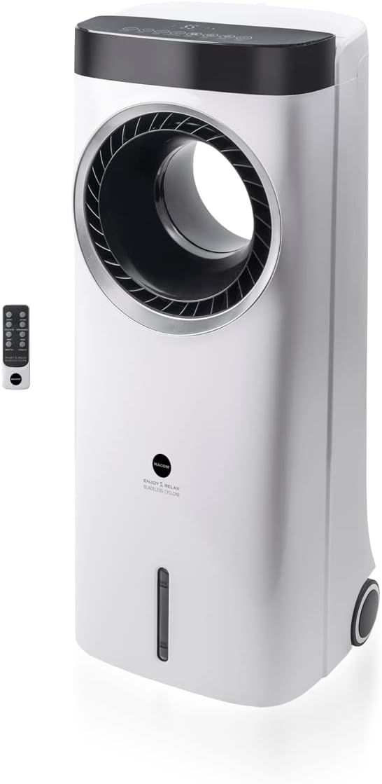 MACOM Enjoy & Relax 984 Bladeless Cyclone verdampingskoeler zonder vleugels met centrifugale ventilator