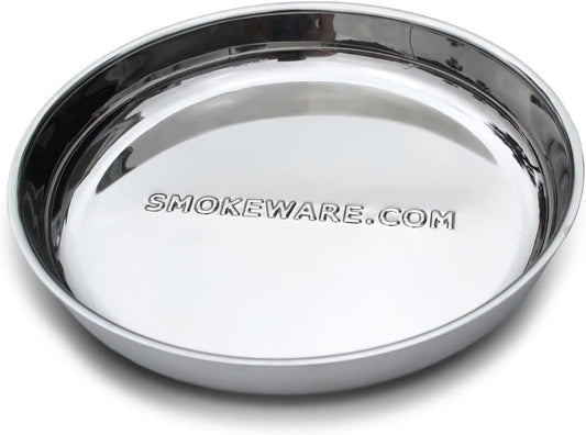 BBQ Plus Smokeware Heavy Duty Dikke RVS Drip Pan - Extra Large/XL/Big Joe Kamado (18" Inch)