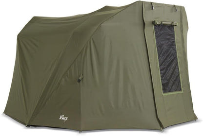 Lucx® Winterskin Overwrap Skin voor Bivvy Coon karpertent 1 tot 2 personen (geen tent alleen gooi), olijfgroen