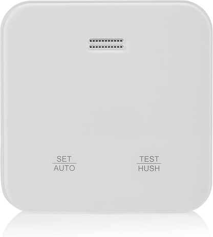 Smartwares - Luchtkwaliteitsalarm en - Sensor - Detecteert CO (Kooldioxide), Vochtigheid, Temperatuur - werkt op Netvoeding met Reservebatterij - FGA-13900