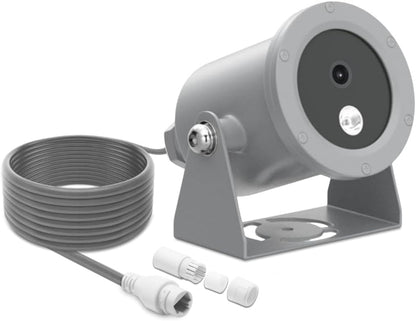 LINOVISION Onderwatercamera 4K Ultra HD Anti-corrosiecoating PoE Web GUI Mobiele APP 30m Kabel