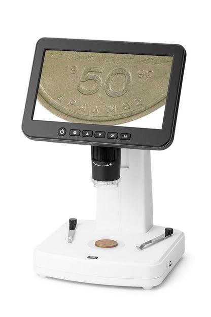 Smart DiProgress Hooke Digitale microscoop, 7 inch, lcd 16 MPX met LCD-display, HD