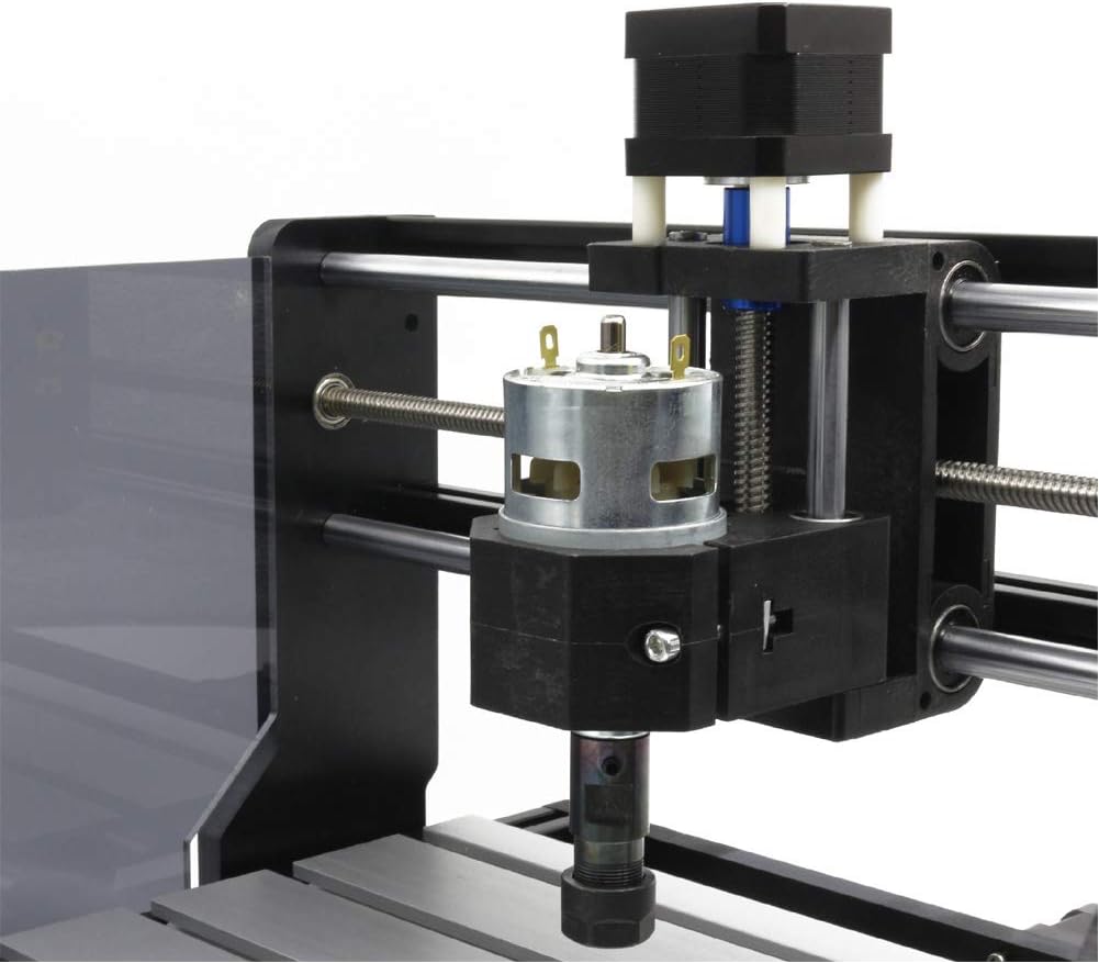 RATTMMOTOR CNC freesmachine 3018-Pro Max, 3 assen, CNC-frees-/graveermachine, GRBL besturing, 420 x 350 x 270 mm, ER11 voor PVC, PCB, houtsnijwerk, doe-het-zelf graveermachine