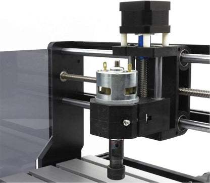 RATTMMOTOR CNC freesmachine 3018-Pro Max, 3 assen, CNC-frees-/graveermachine, GRBL besturing, 420 x 350 x 270 mm, ER11 voor PVC, PCB, houtsnijwerk, doe-het-zelf graveermachine