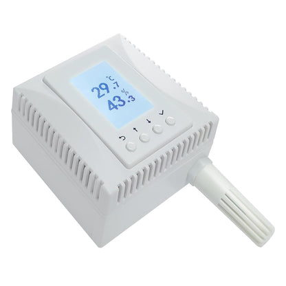 Netwerktemperatuur- en vochtigheidsmonitor, AWS Azure IoT-sensor, ondersteunt meerdere protocollen met SSL: MQTT, BACnet, SNMP, Modbus TCP, PoE-voeding
