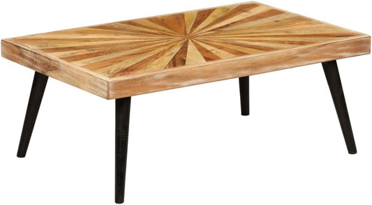 vidaXL Coffee table 90x55x36 solid mango wood