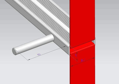 ISOP Brandvluchtladders 4 m | Intrekbare ladders voor Huizen met 2 Verdiepingen | Compact en Draagbaar | Touwladder Geschikt voor Balkon & Raamontsnapping