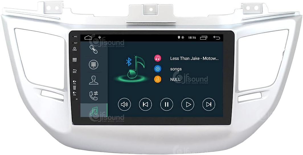 Autoradio Hyundai Tucson – Infotainmentsysteem – Multimedia Speler – Navigatie Systeem – Touchscreen Radio – Android 10 – 9 Inch Display – Bluetooth & WiFi