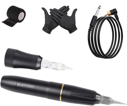 Dermograph Permanente make-up, semi-permanente make-up, tattoo-stift, tattoo-machine, microblading, wenkbrauwtattoo, zwarte dermografiepen