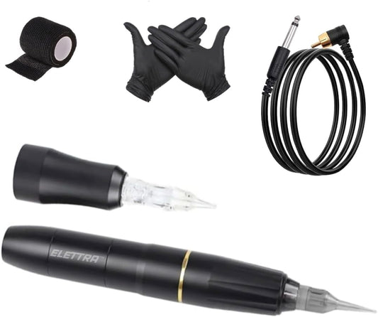 Dermograph Permanente make-up, semi-permanente make-up, tattoo-stift, tattoo-machine, microblading, wenkbrauwtattoo, zwarte dermografiepen