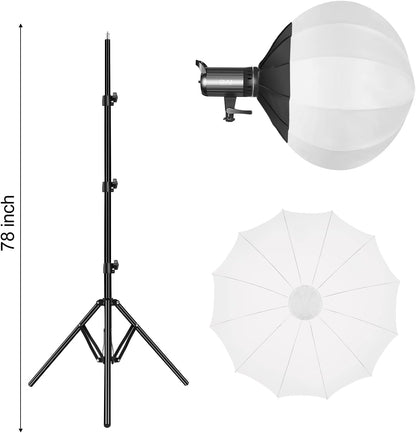 Tweekleurige LED-videolamp, GVM 100 W fotografieverlichting met Bowens-bevestiging, APP-besturingssysteem, lantaarn softbox videoverlichtingsset voor YouTube buitenstudio, dimbaar 3200K-5600K, CRI 97+