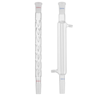 Laboratoriumglasset – Laboratoriumglaswerk – Destillatieset – Glaswerkset – Labapparatuur – 32-Delig – 3,3 Borosilicaatglas – 24/40 Slijpverbindingen & Tot 600 °C