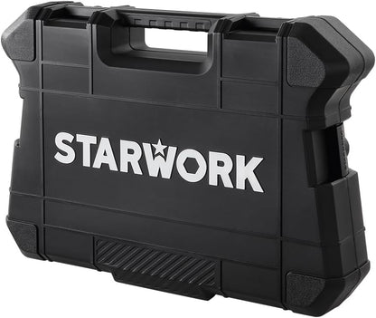 STARWORK TRUE MECHANIC 153-delige Impact Socket Set, Professioneel, SAE/Metrisch